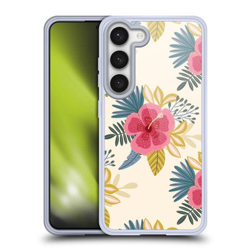 Gabriela Thomeu Floral Tropical Soft Gel Case for Samsung Galaxy S23 5G
