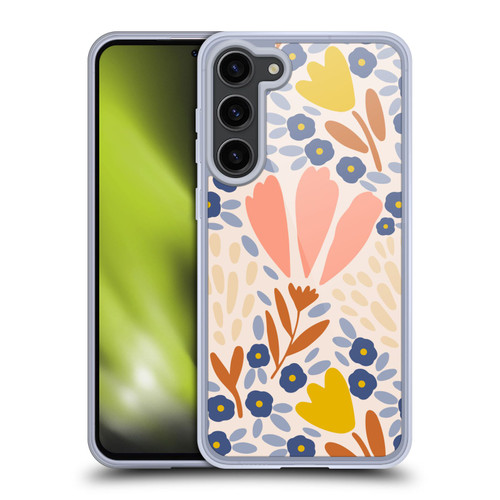 Gabriela Thomeu Floral Spring Flower Field Soft Gel Case for Samsung Galaxy S23+ 5G
