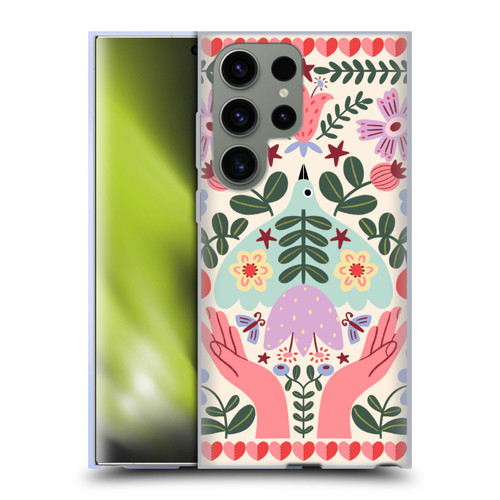 Gabriela Thomeu Floral Folk Flora Soft Gel Case for Samsung Galaxy S23 Ultra 5G