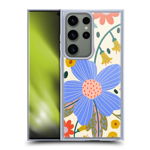 Gabriela Thomeu Floral Pure Joy - Colorful Floral Soft Gel Case for Samsung Galaxy S23 Ultra 5G