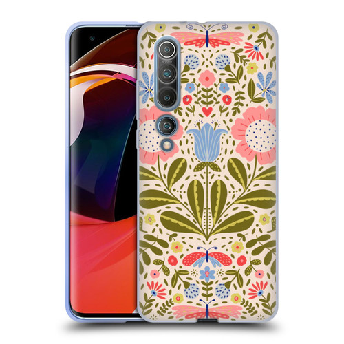 Gabriela Thomeu Floral Blooms & Butterflies Soft Gel Case for Xiaomi Mi 10 5G / Mi 10 Pro 5G