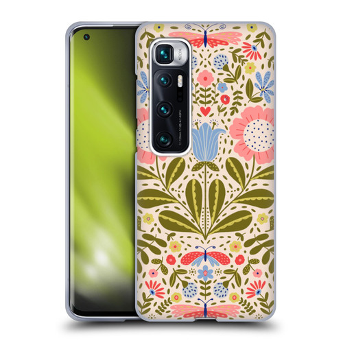 Gabriela Thomeu Floral Blooms & Butterflies Soft Gel Case for Xiaomi Mi 10 Ultra 5G