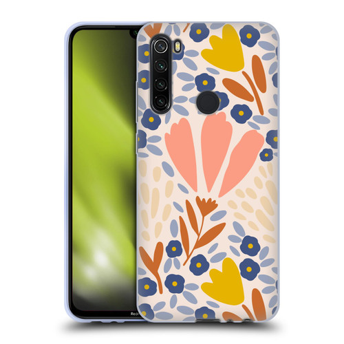 Gabriela Thomeu Floral Spring Flower Field Soft Gel Case for Xiaomi Redmi Note 8T