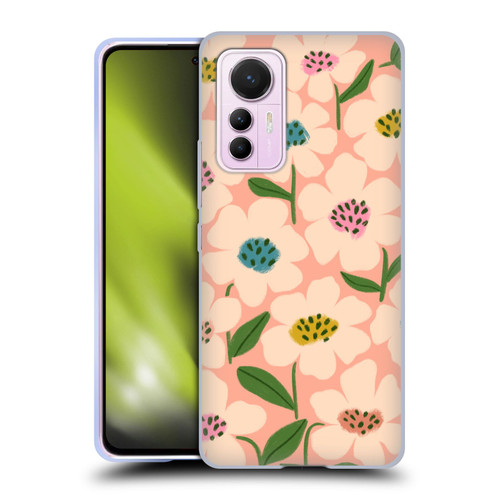 Gabriela Thomeu Floral Blossom Soft Gel Case for Xiaomi 12 Lite
