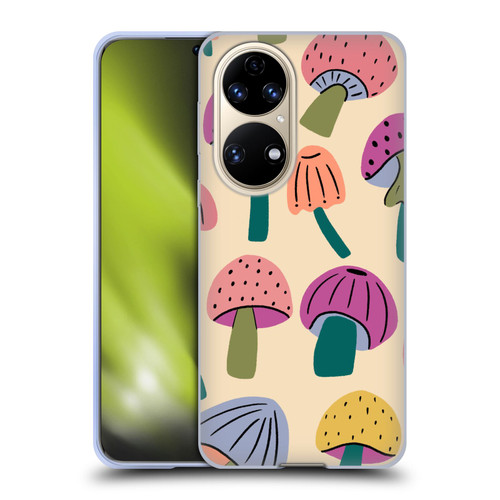 Gabriela Thomeu Retro Magic Mushroom Soft Gel Case for Huawei P50