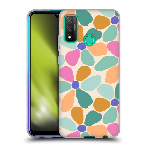 Gabriela Thomeu Retro Colorful Flowers Soft Gel Case for Huawei P Smart (2020)