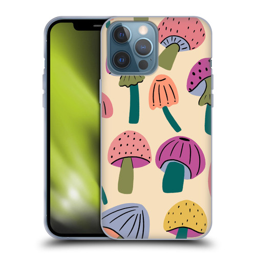 Gabriela Thomeu Retro Magic Mushroom Soft Gel Case for Apple iPhone 13 Pro Max