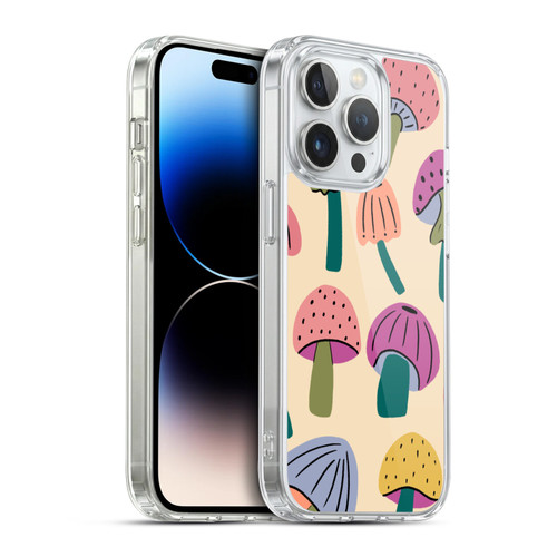 Gabriela Thomeu Retro Magic Mushroom Soft Gel Case for Apple iPhone 14 Pro & MagSafe