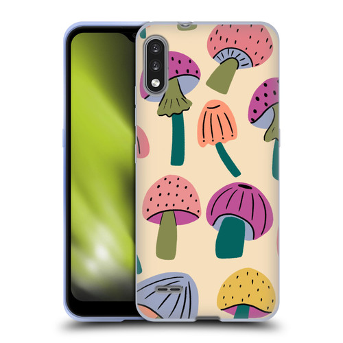 Gabriela Thomeu Retro Magic Mushroom Soft Gel Case for LG K22