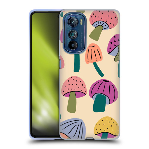 Gabriela Thomeu Retro Magic Mushroom Soft Gel Case for Motorola Edge 30