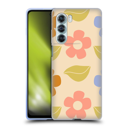 Gabriela Thomeu Retro Flower Vibe Vintage Pattern Soft Gel Case for Motorola Edge S30 / Moto G200 5G