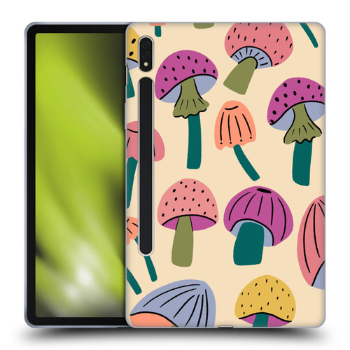 Gabriela Thomeu Retro Magic Mushroom Soft Gel Case for Samsung Galaxy Tab S8