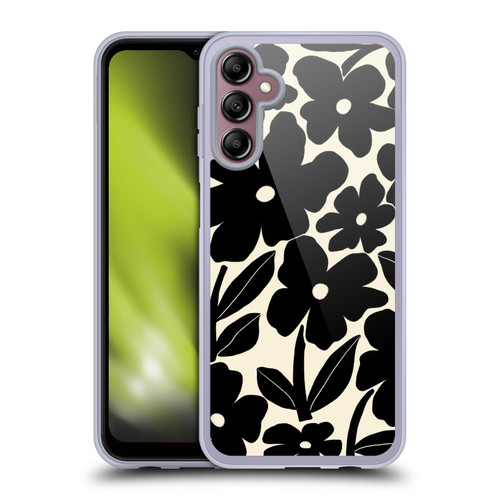 Gabriela Thomeu Retro Black And White Groovy Soft Gel Case for Samsung Galaxy A14 5G