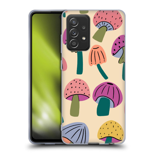 Gabriela Thomeu Retro Magic Mushroom Soft Gel Case for Samsung Galaxy A52 / A52s / 5G (2021)