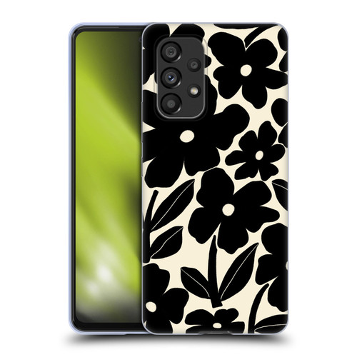 Gabriela Thomeu Retro Black And White Groovy Soft Gel Case for Samsung Galaxy A53 5G (2022)