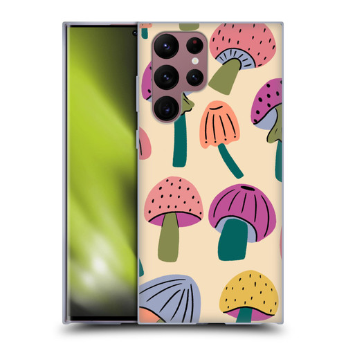 Gabriela Thomeu Retro Magic Mushroom Soft Gel Case for Samsung Galaxy S22 Ultra 5G