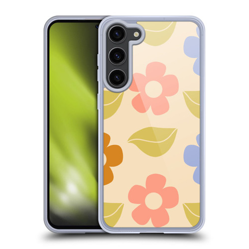 Gabriela Thomeu Retro Flower Vibe Vintage Pattern Soft Gel Case for Samsung Galaxy S23+ 5G