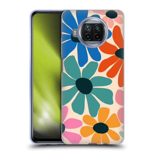 Gabriela Thomeu Retro Fun Floral Rainbow Color Soft Gel Case for Xiaomi Mi 10T Lite 5G