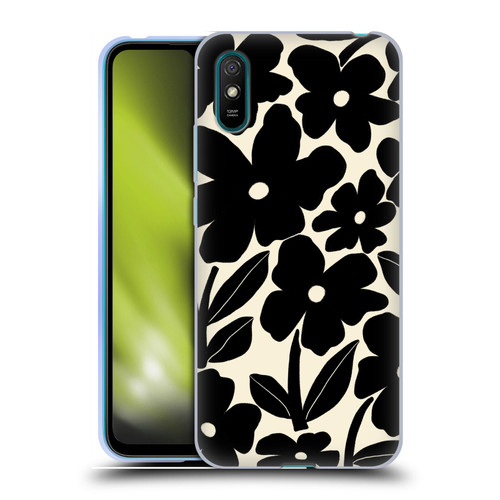 Gabriela Thomeu Retro Black And White Groovy Soft Gel Case for Xiaomi Redmi 9A / Redmi 9AT