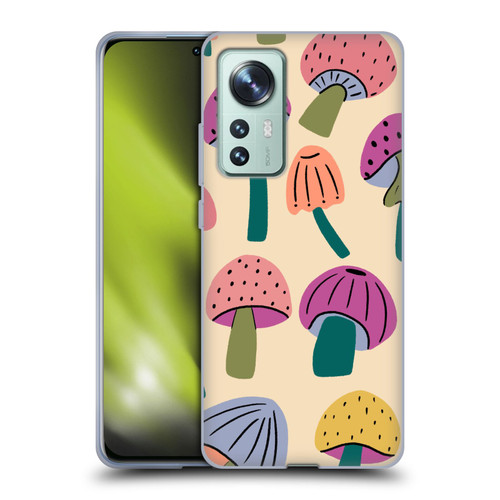 Gabriela Thomeu Retro Magic Mushroom Soft Gel Case for Xiaomi 12