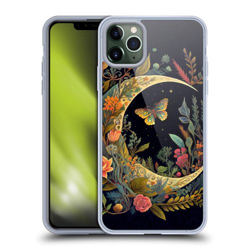 JK Stewart Art Crescent Moon Soft Gel Case for Apple iPhone 11 Pro Max