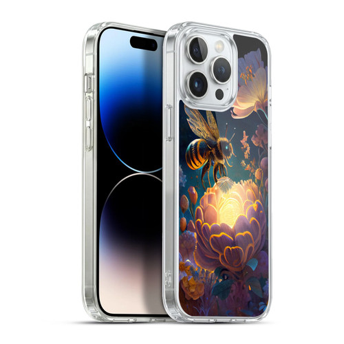 JK Stewart Art Bee Soft Gel Case for Apple iPhone 13 Pro Max