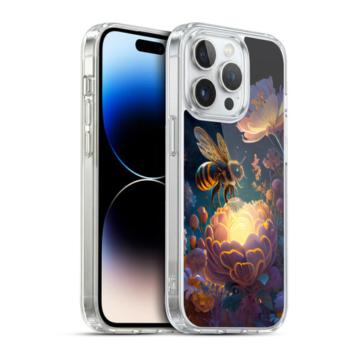 JK Stewart Art Bee Soft Gel Case for Apple iPhone 13 Pro