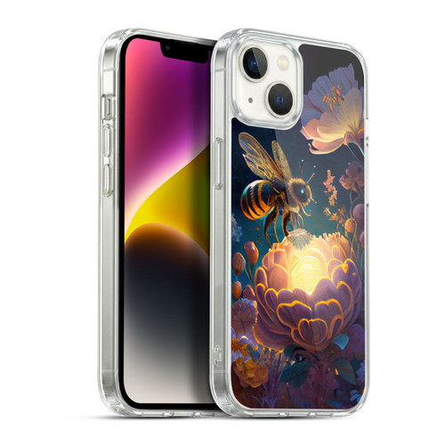 JK Stewart Art Bee Soft Gel Case for Apple iPhone 14 Plus