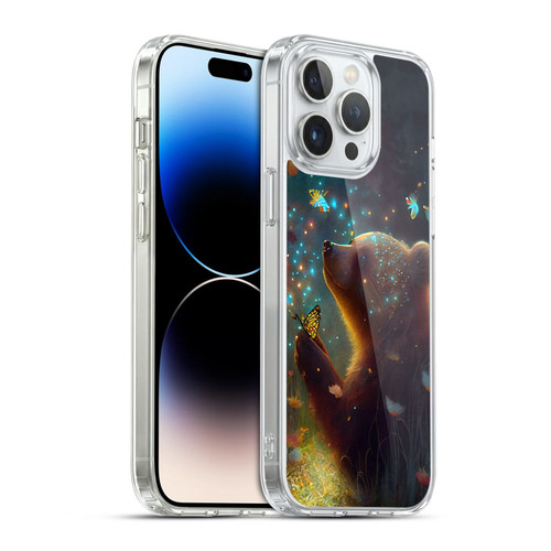 JK Stewart Art Bear Soft Gel Case for Apple iPhone 14 Pro Max
