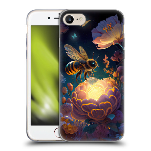 JK Stewart Art Bee Soft Gel Case for Apple iPhone 7 / 8 / SE 2020 & 2022
