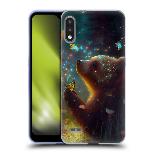 JK Stewart Art Bear Soft Gel Case for LG K22