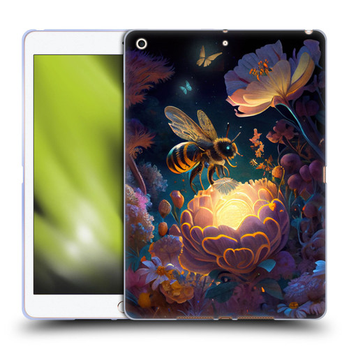 JK Stewart Art Bee Soft Gel Case for Apple iPad 10.2 2019/2020/2021