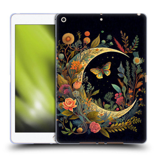 JK Stewart Art Crescent Moon Soft Gel Case for Apple iPad 10.2 2019/2020/2021