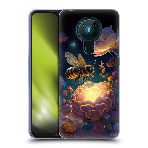 JK Stewart Art Bee Soft Gel Case for Nokia 5.3