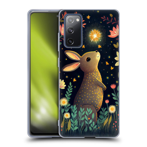 JK Stewart Art Rabbit Catching Falling Star Soft Gel Case for Samsung Galaxy S20 FE / 5G