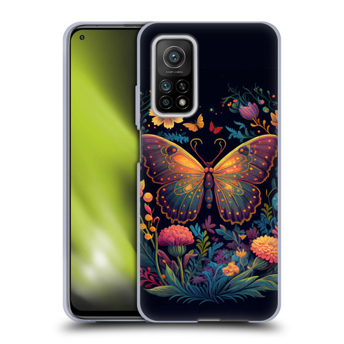 JK Stewart Art Butterfly In Night Garden Soft Gel Case for Xiaomi Mi 10T 5G