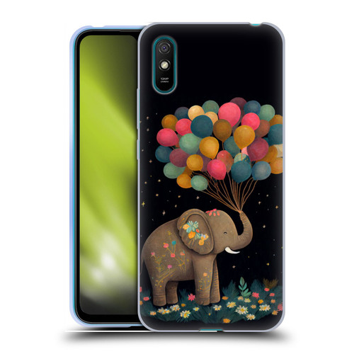 JK Stewart Art Elephant Holding Balloon Soft Gel Case for Xiaomi Redmi 9A / Redmi 9AT