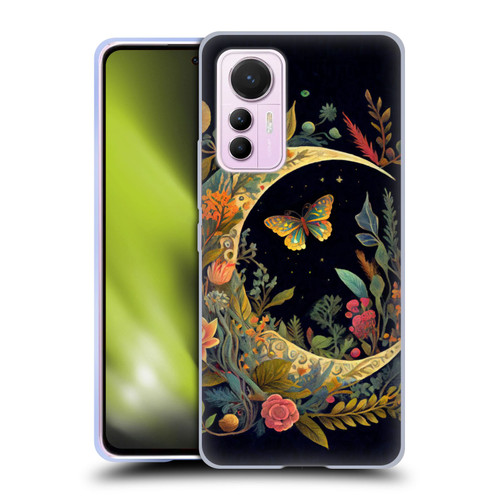 JK Stewart Art Crescent Moon Soft Gel Case for Xiaomi 12 Lite