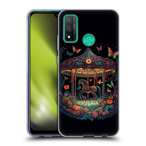 JK Stewart Graphics Carousel Dark Knight Garden Soft Gel Case for Huawei P Smart (2020)