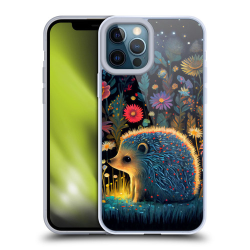 JK Stewart Graphics Little Hedgehog Soft Gel Case for Apple iPhone 12 Pro Max
