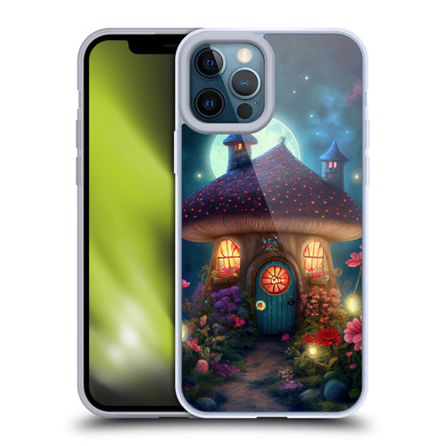 JK Stewart Graphics Mushroom House Soft Gel Case for Apple iPhone 12 Pro Max