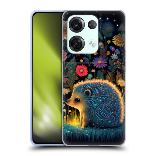 JK Stewart Graphics Little Hedgehog Soft Gel Case for OPPO Reno8 Pro