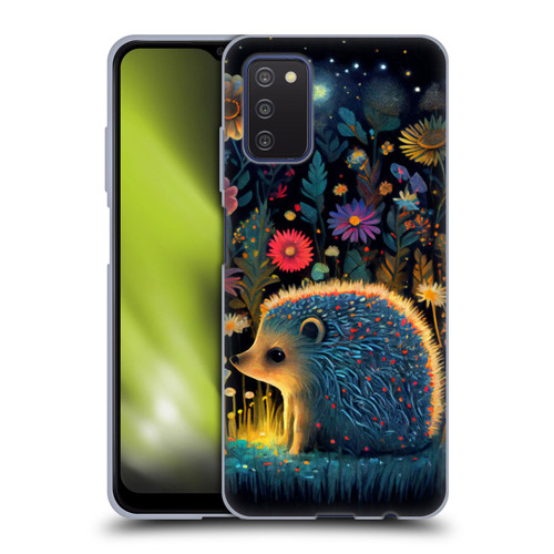 JK Stewart Graphics Little Hedgehog Soft Gel Case for Samsung Galaxy A03s (2021)