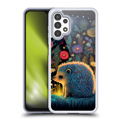 JK Stewart Graphics Little Hedgehog Soft Gel Case for Samsung Galaxy A13 (2022)