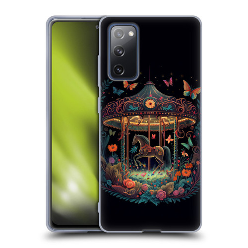 JK Stewart Graphics Carousel Dark Knight Garden Soft Gel Case for Samsung Galaxy S20 FE / 5G