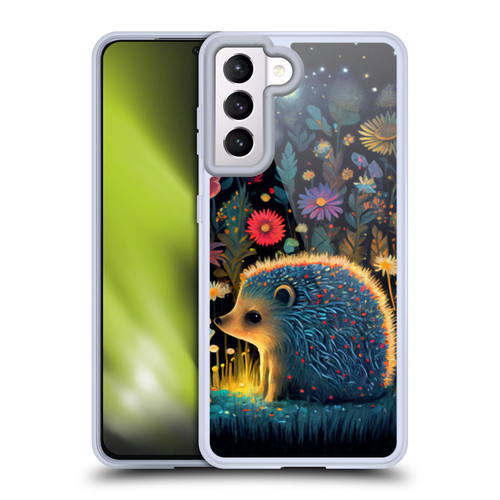 JK Stewart Graphics Little Hedgehog Soft Gel Case for Samsung Galaxy S21 5G