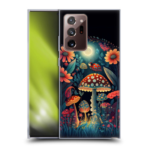 JK Stewart Graphics Ladybug On Mushroom Soft Gel Case for Samsung Galaxy Note20 Ultra / 5G