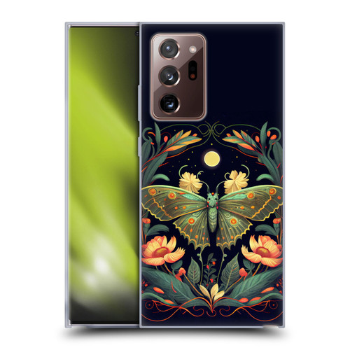 JK Stewart Graphics Lunar Moth Night Garden Soft Gel Case for Samsung Galaxy Note20 Ultra / 5G