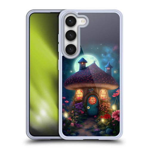 JK Stewart Graphics Mushroom House Soft Gel Case for Samsung Galaxy S23 5G
