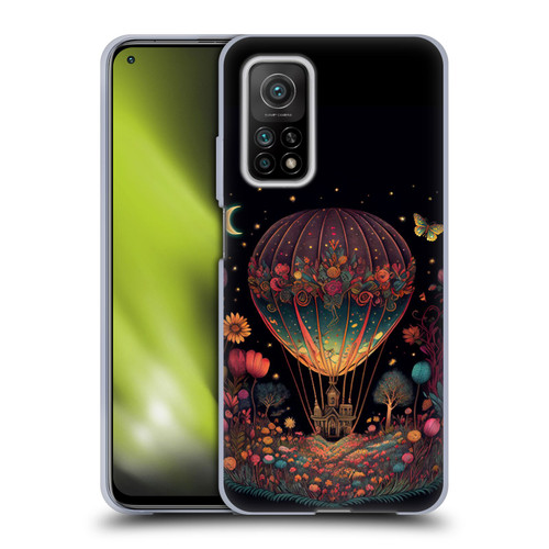 JK Stewart Graphics Hot Air Balloon Garden Soft Gel Case for Xiaomi Mi 10T 5G